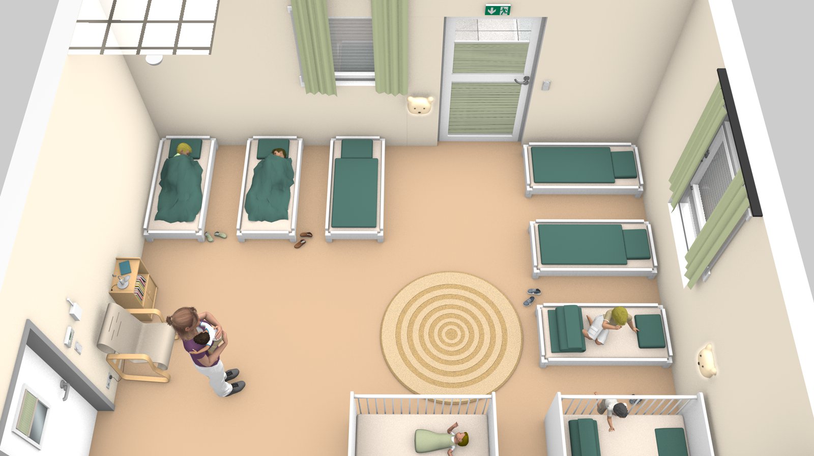 Schlafraum- Startseite